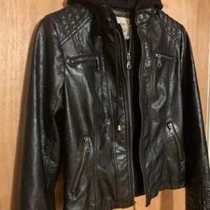 Leather jacket